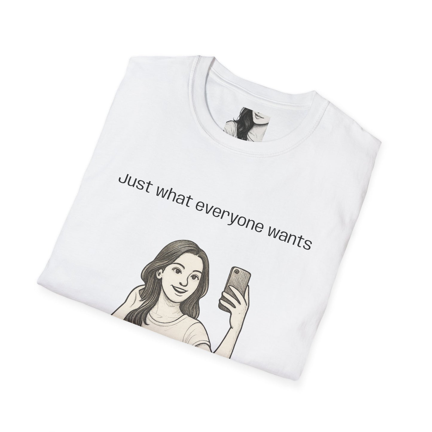 Selfie, Unisex Casual Tee