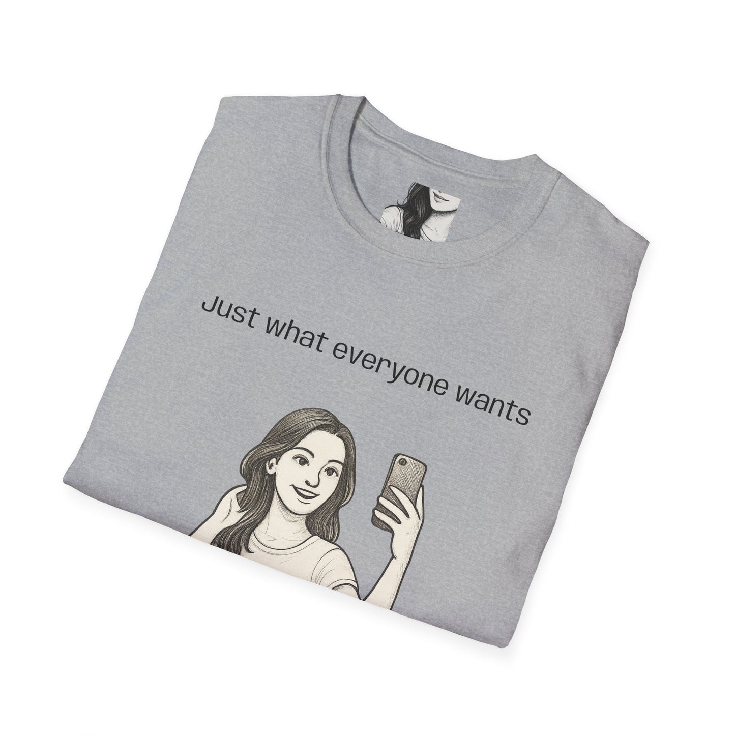 Selfie, Unisex Casual Tee