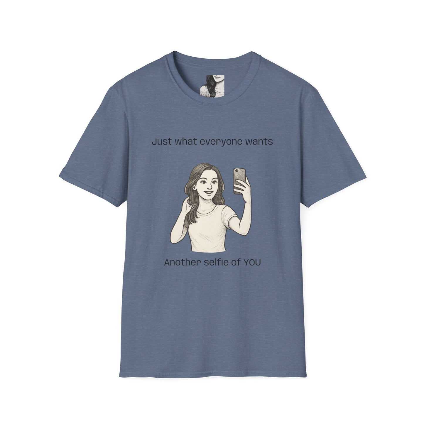 Selfie, Unisex Casual Tee