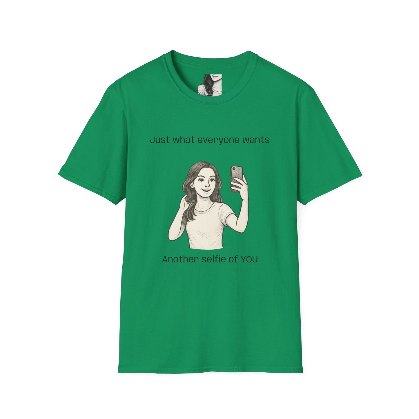 Selfie, Unisex Casual Tee