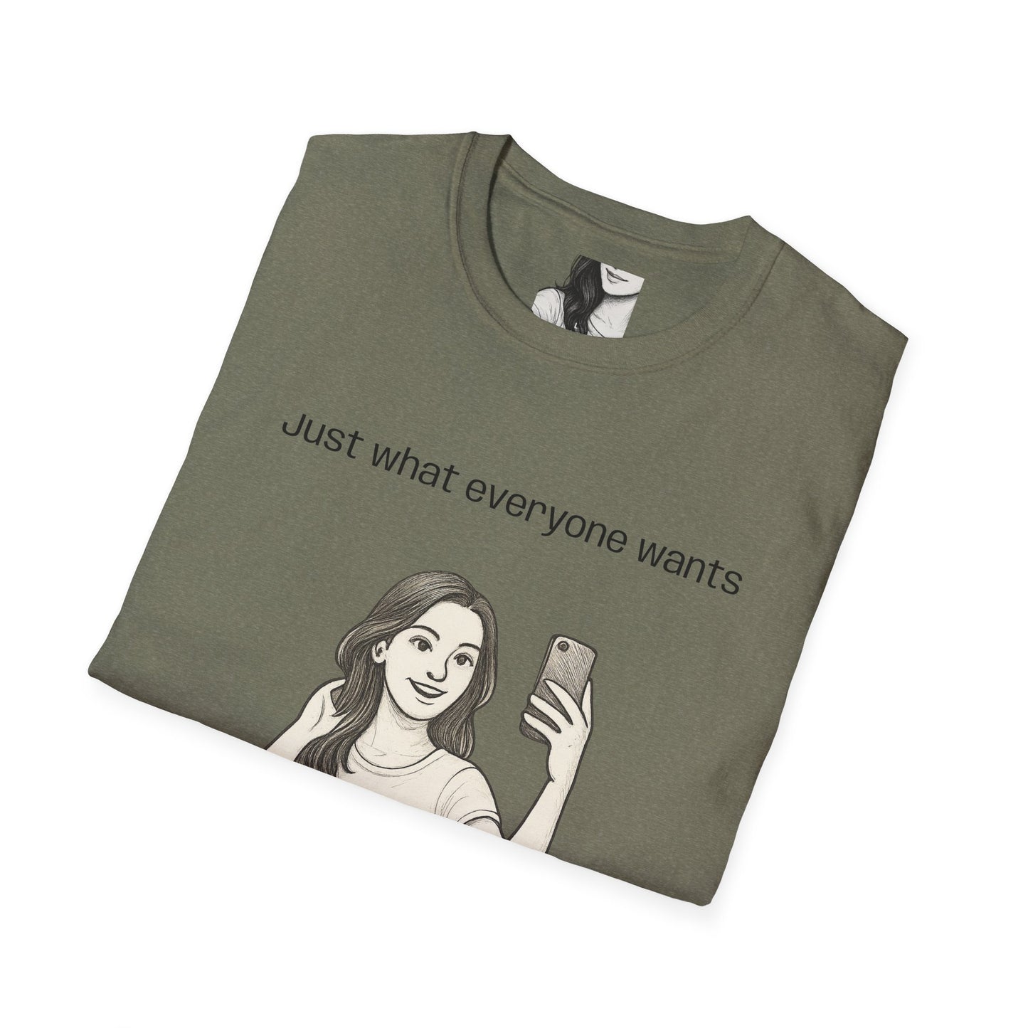 Selfie, Unisex Casual Tee