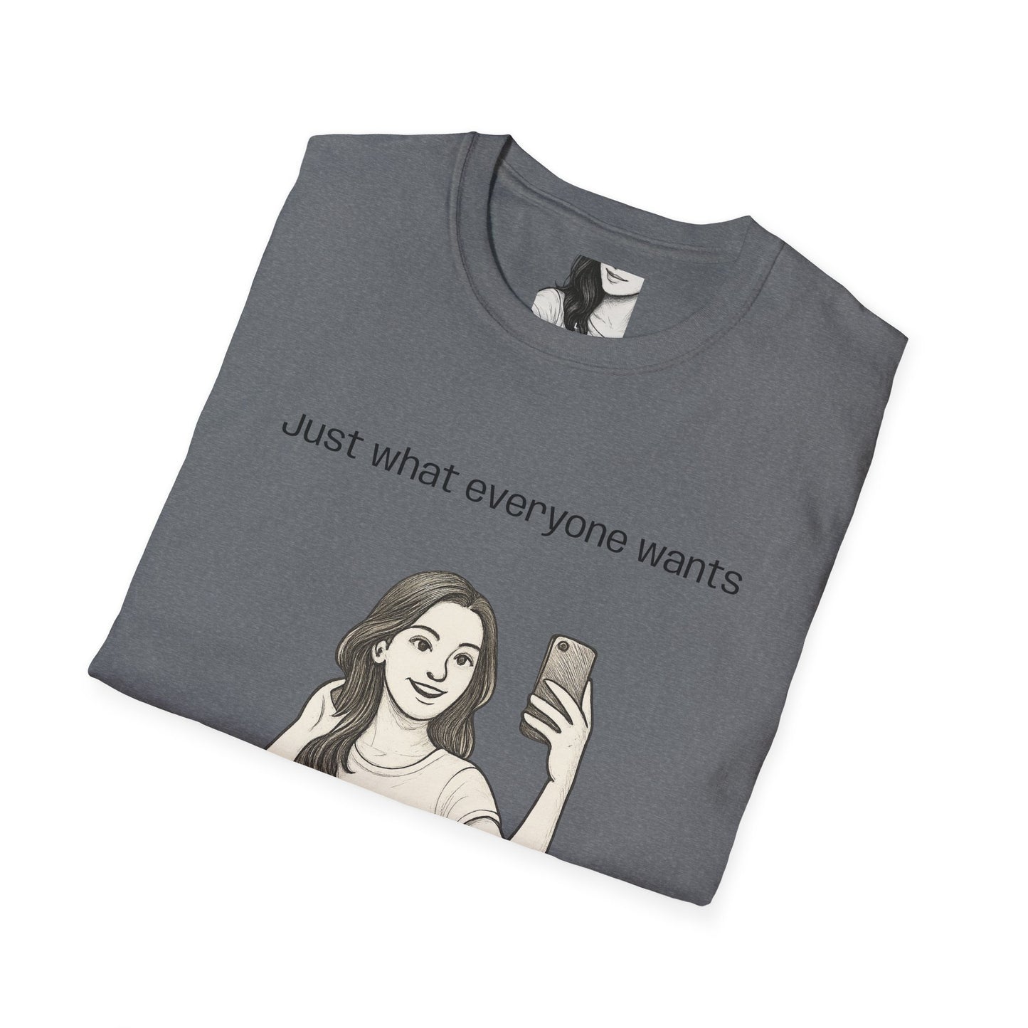 Selfie, Unisex Casual Tee