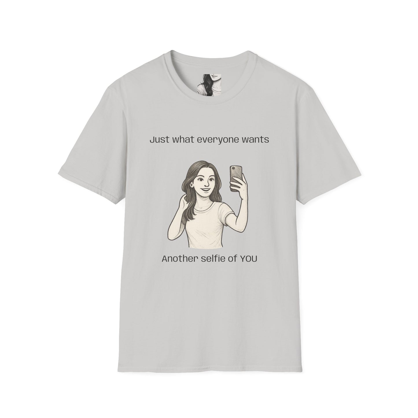 Selfie, Unisex Casual Tee