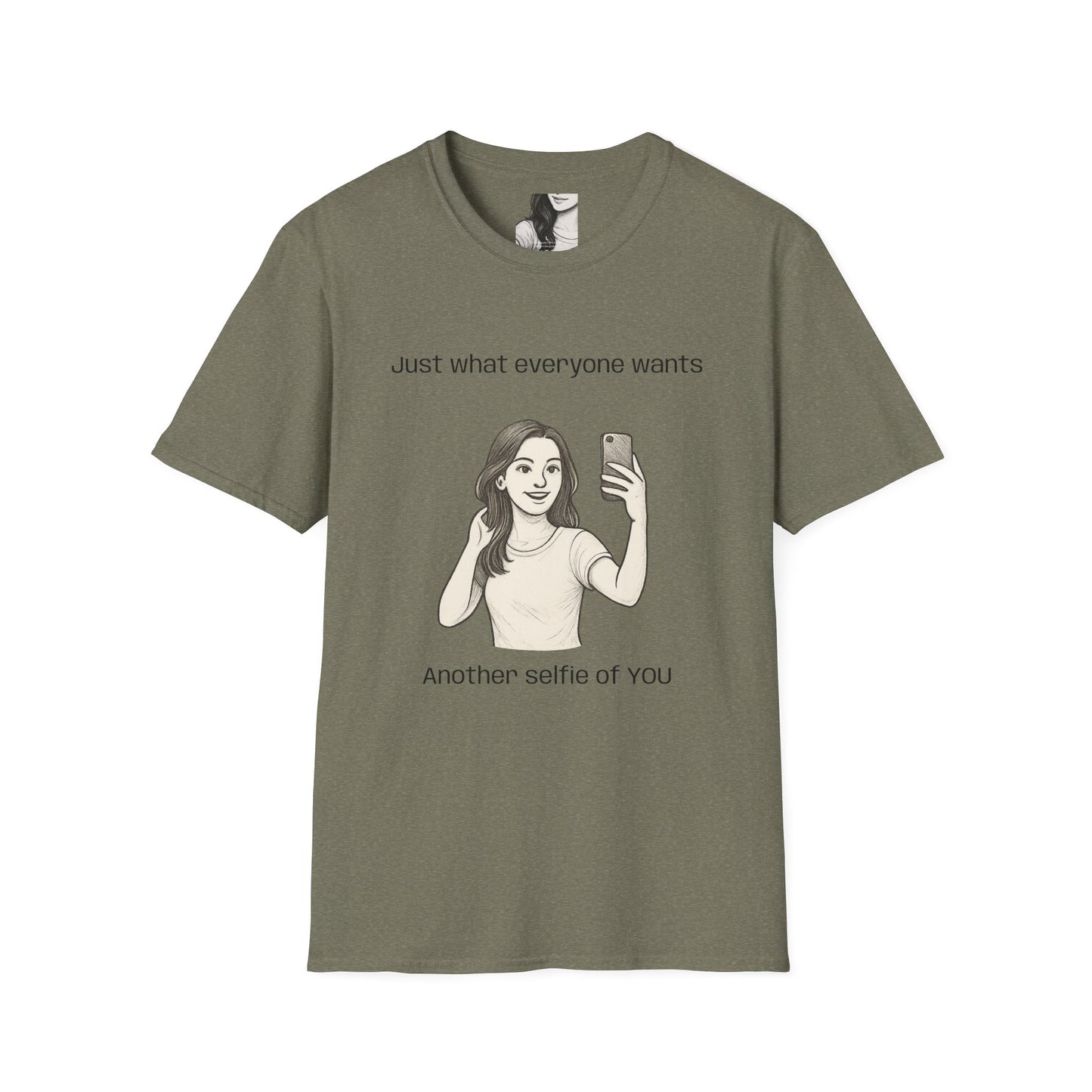 Selfie, Unisex Casual Tee