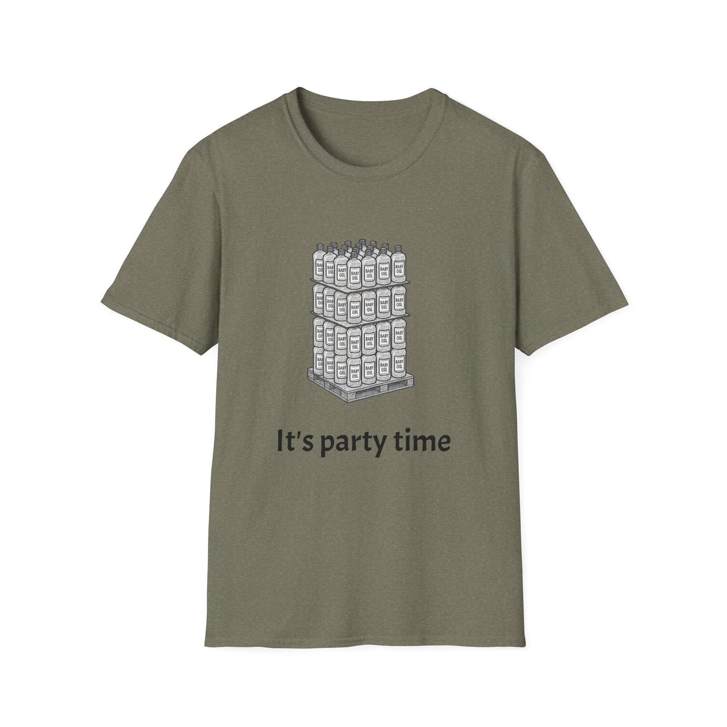 It's party time, Unisex Casual Tee