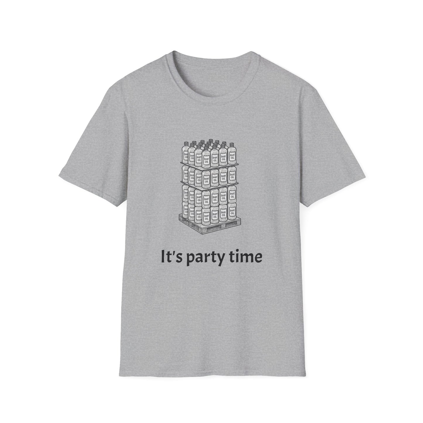 It's party time, Unisex Casual Tee