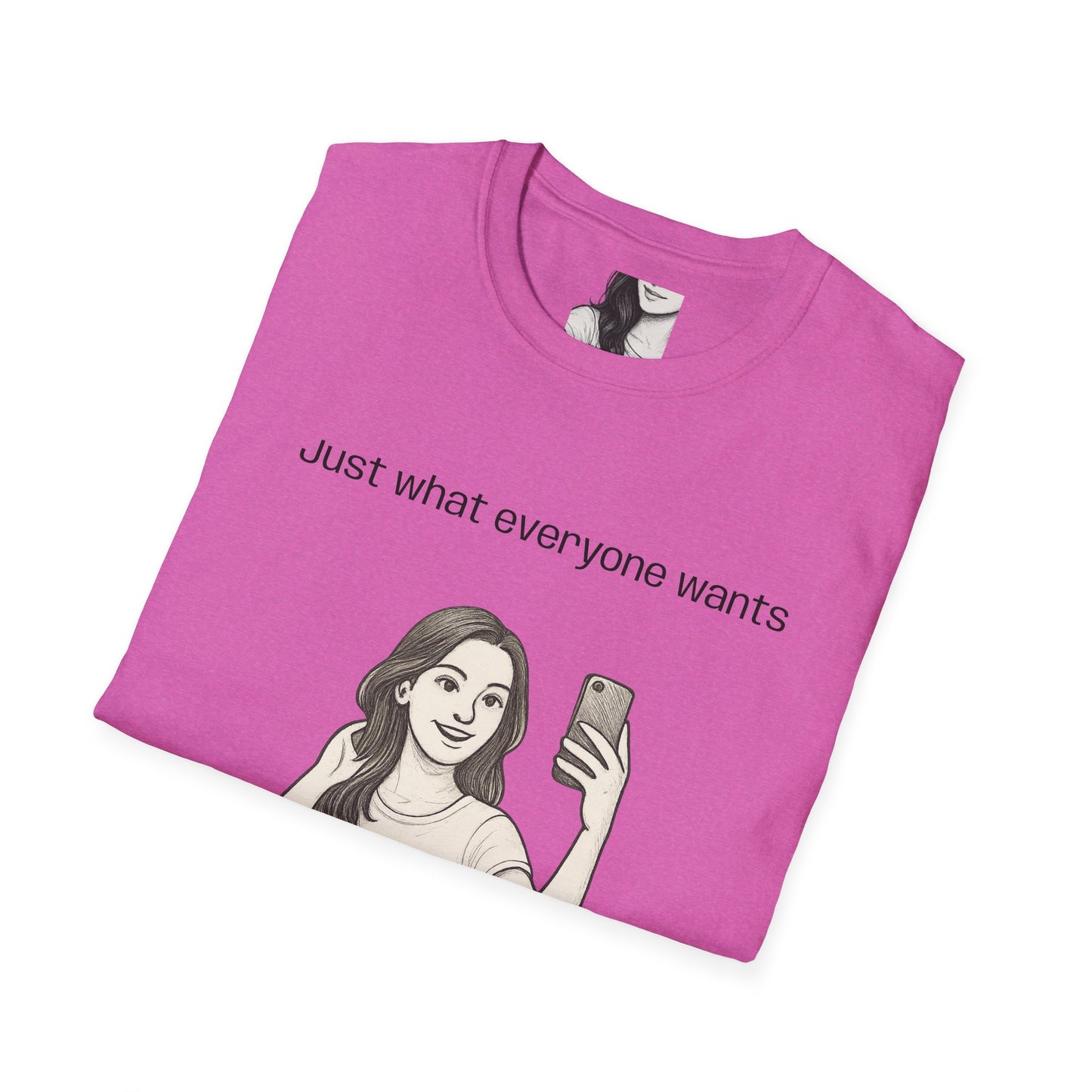 Selfie, Unisex Casual Tee