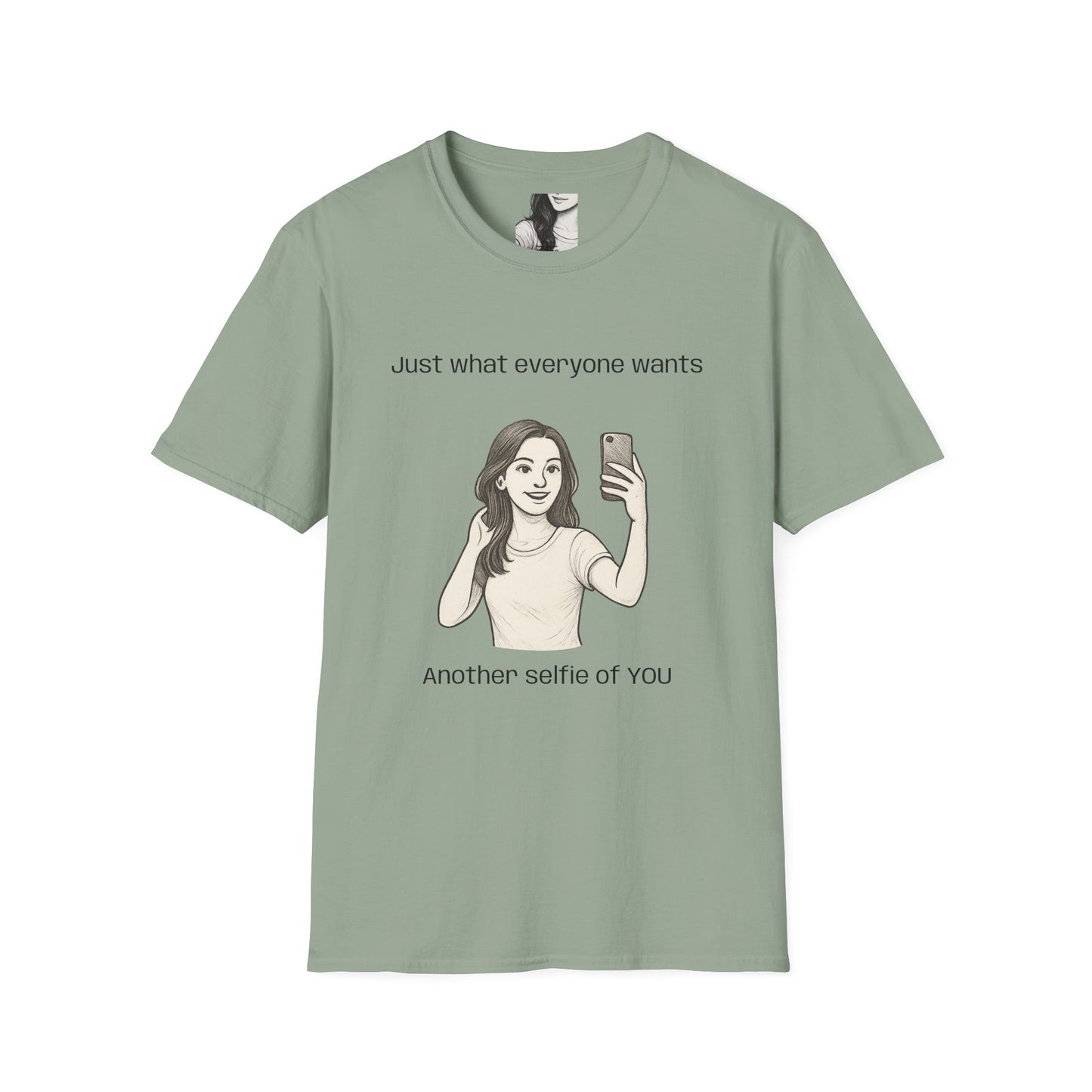Selfie, Unisex Casual Tee