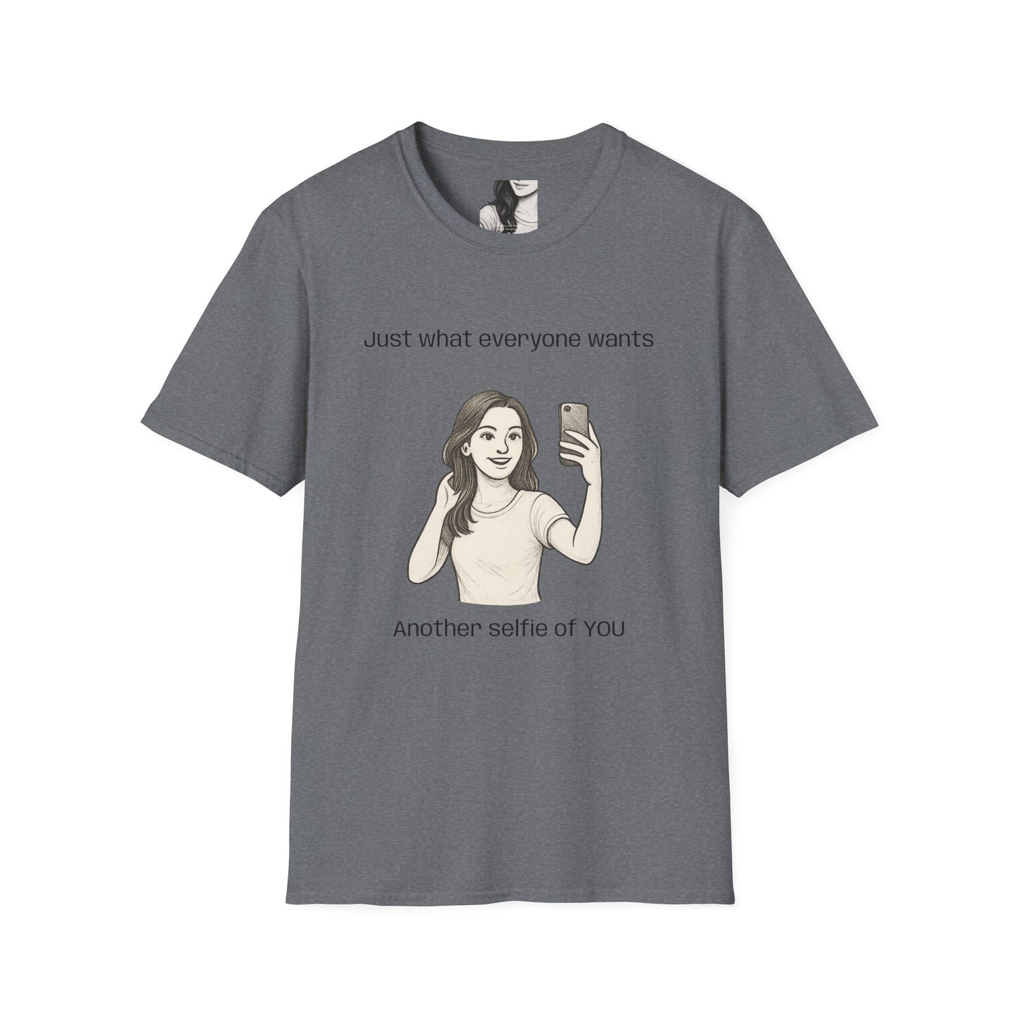 Selfie, Unisex Casual Tee