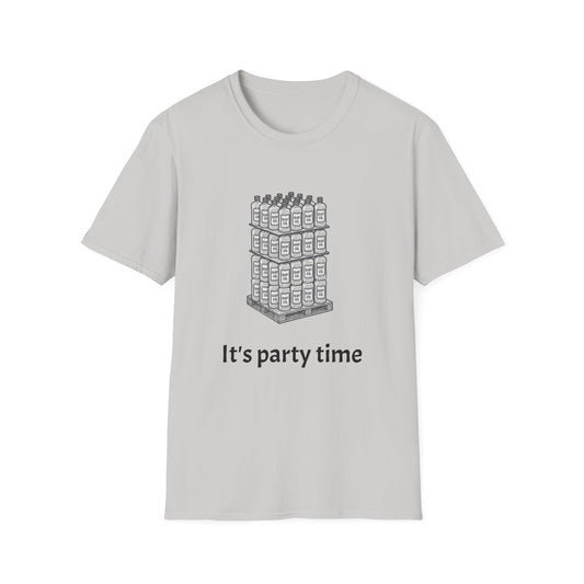 It's party time, Unisex Casual Tee