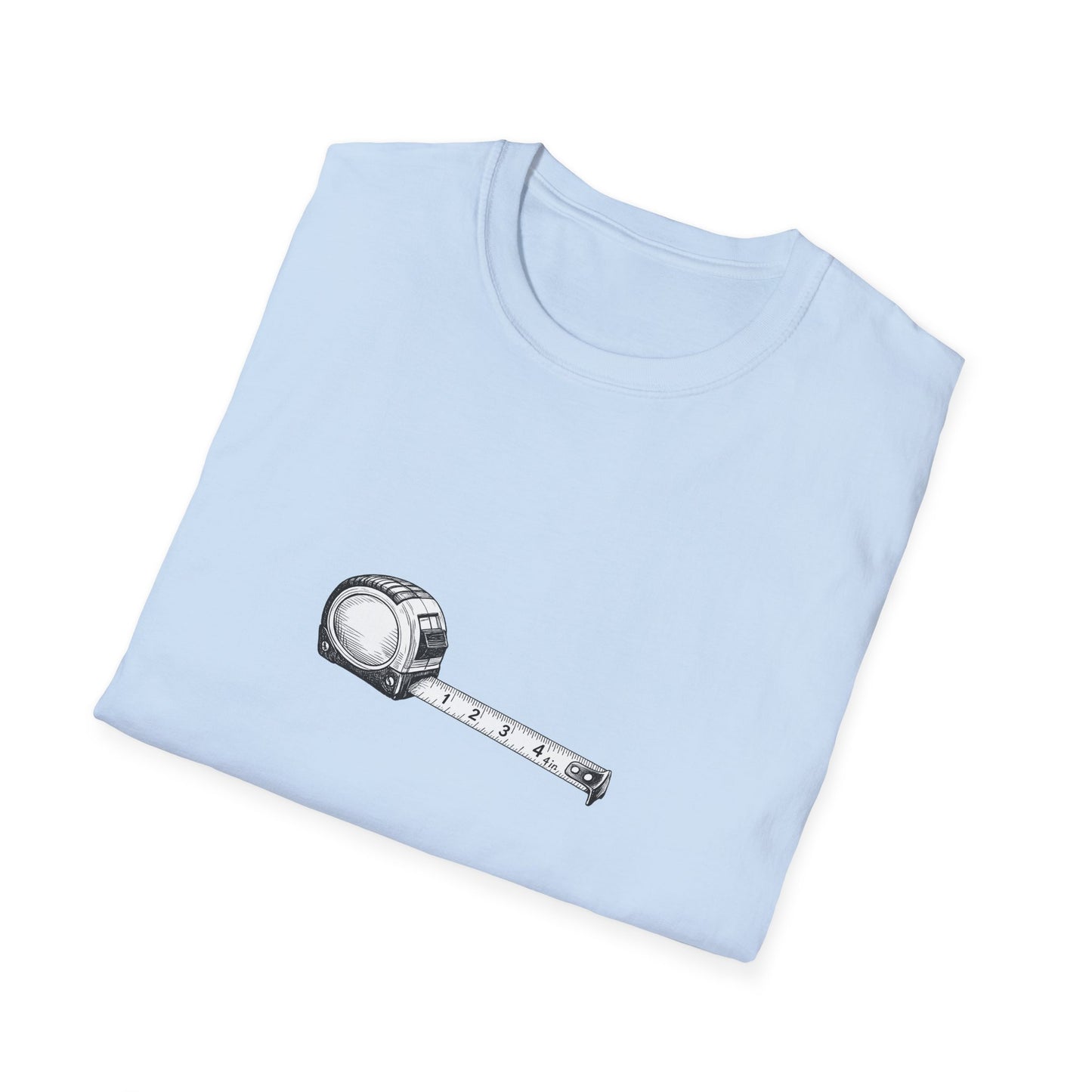 Tape measure, Unisex Casual Tee