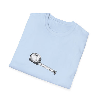 Tape measure, Unisex Casual Tee