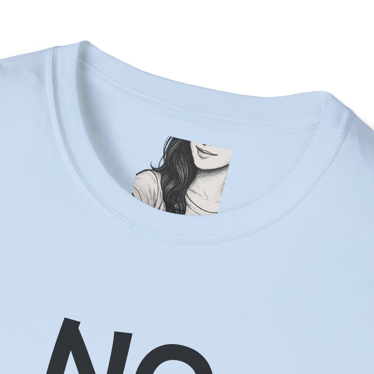 No, I can't take a picture for you, Unisex Casual Tee