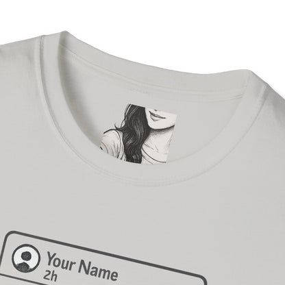 Social media, Unisex Casual Tee