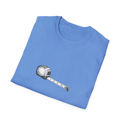 Tape measure, Unisex Casual Tee