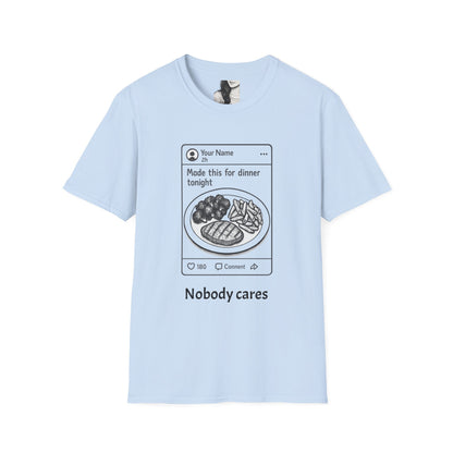 Social media, Unisex Casual Tee