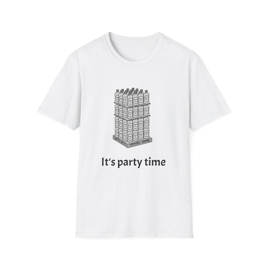 It's party time, Unisex Casual Tee