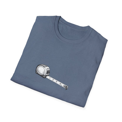Tape measure, Unisex Casual Tee