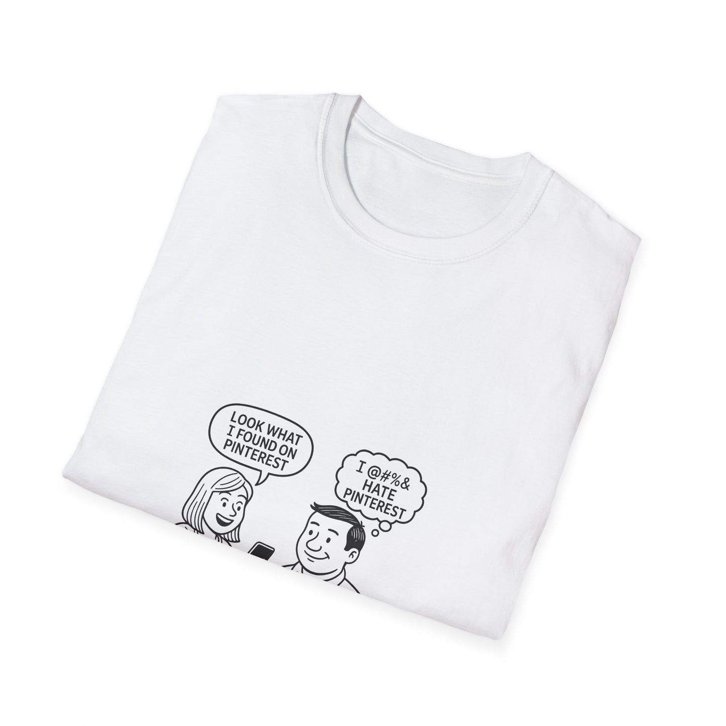 Pinterest, Unisex Casual Tee