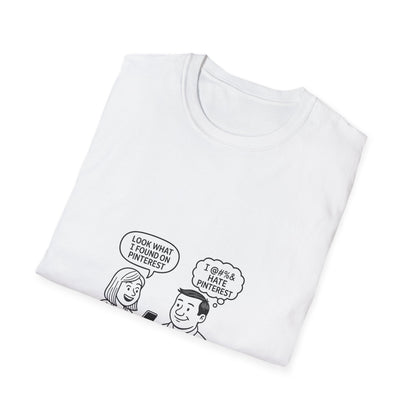 Pinterest, Unisex Casual Tee