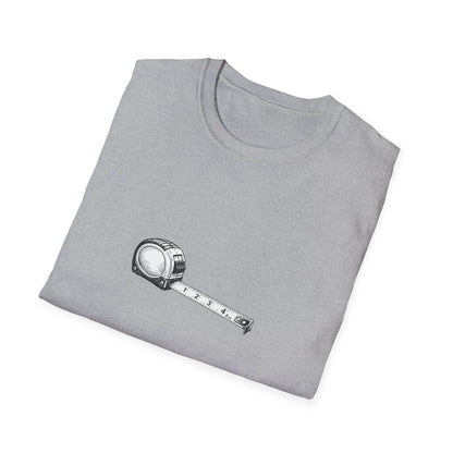 Tape measure, Unisex Casual Tee