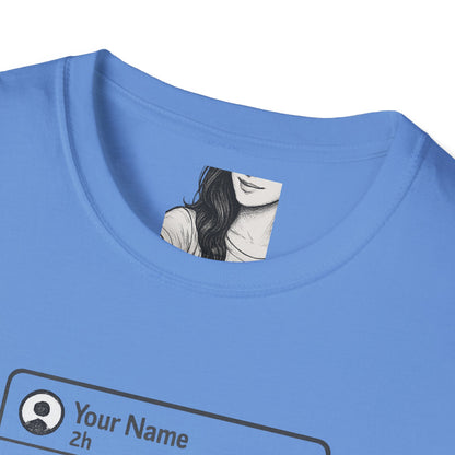 Social media, Unisex Casual Tee