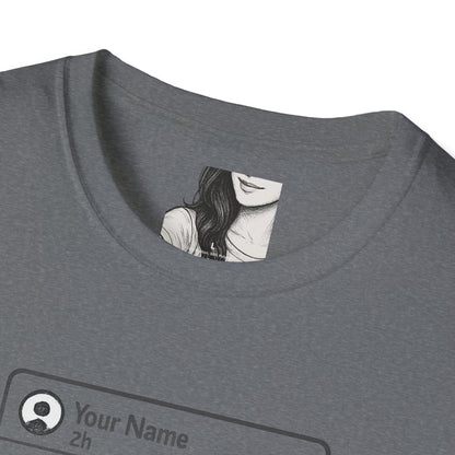 Social media, Unisex Casual Tee