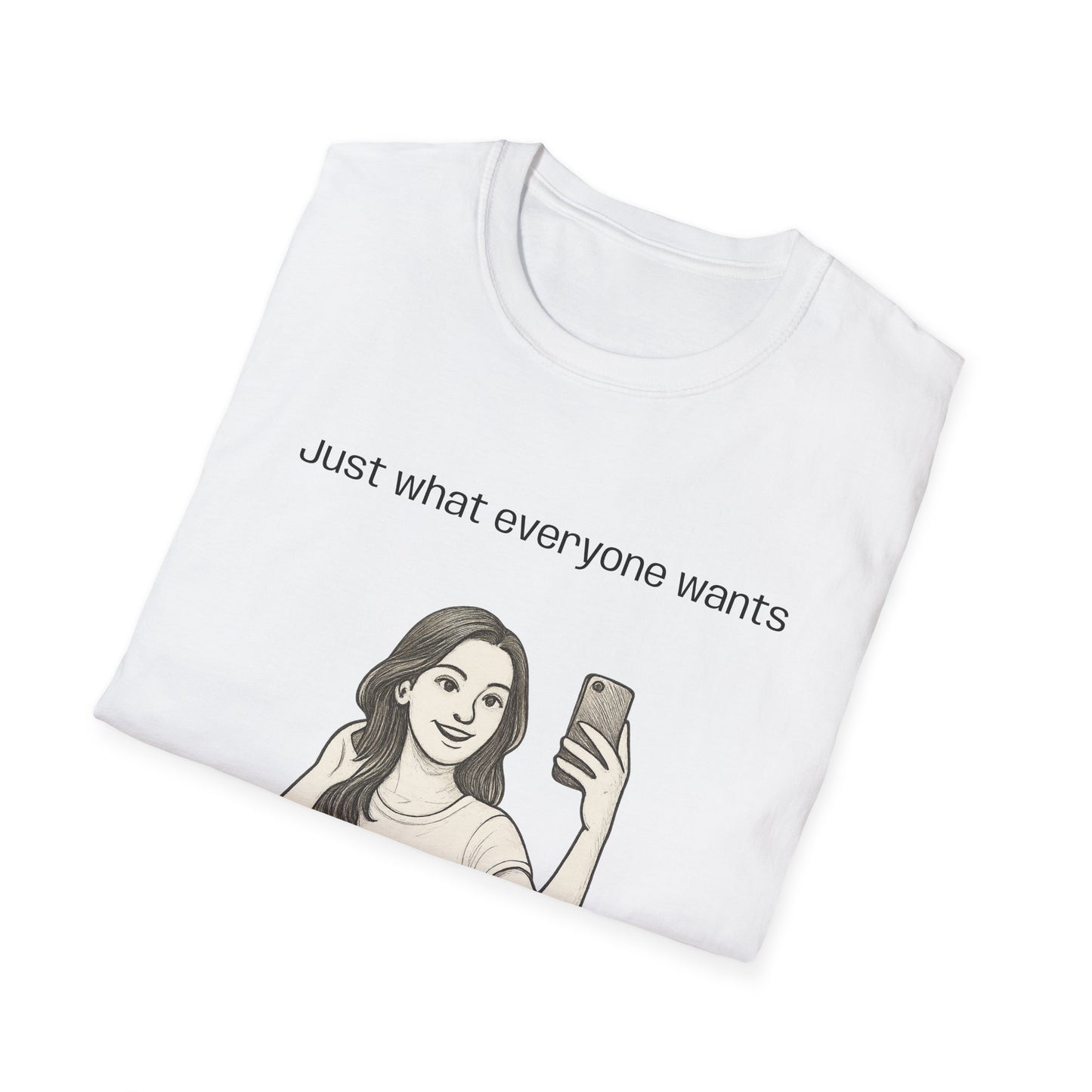 Selfie, Unisex Casual Tee