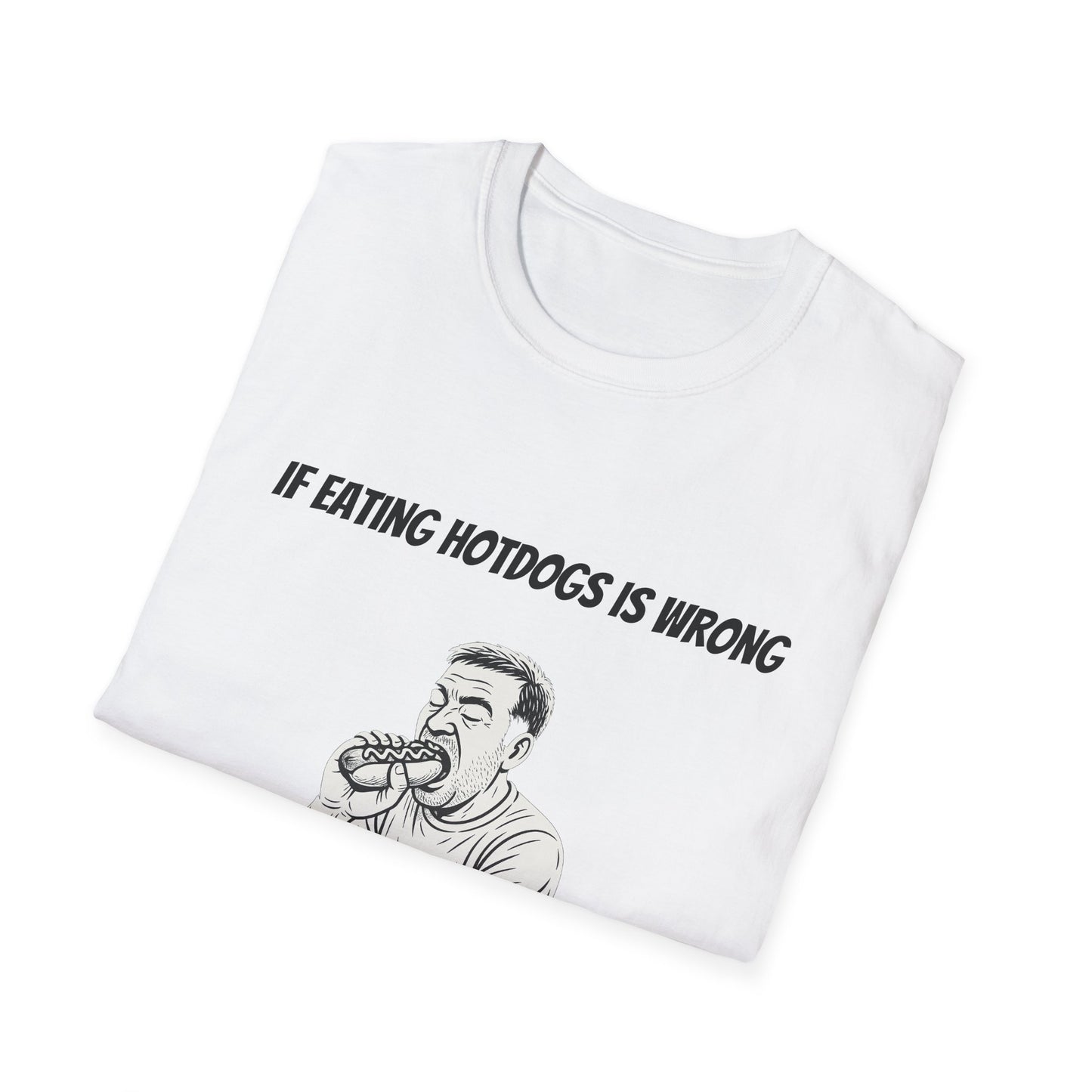 Hotdogs, Unisex Casual Tee