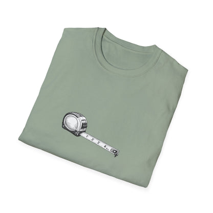 Tape measure, Unisex Casual Tee