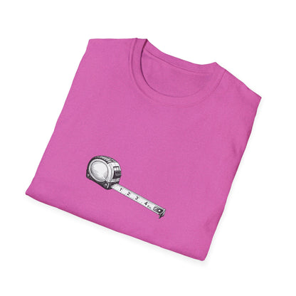 Tape measure, Unisex Casual Tee