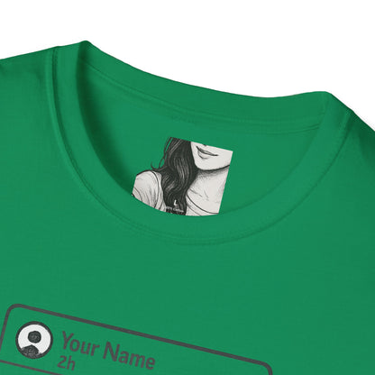 Social media, Unisex Casual Tee