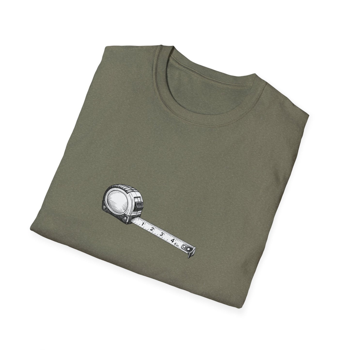 Tape measure, Unisex Casual Tee
