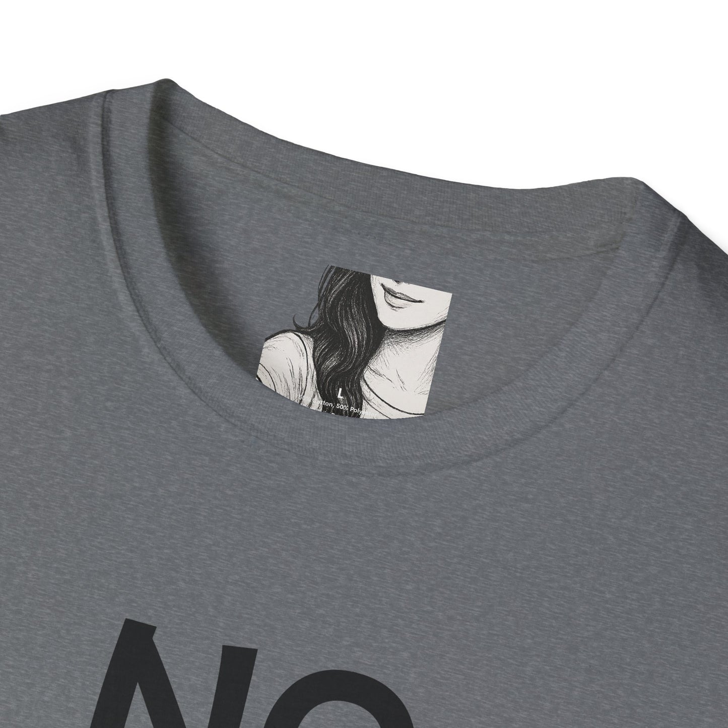 No, I can't take a picture for you, Unisex Casual Tee
