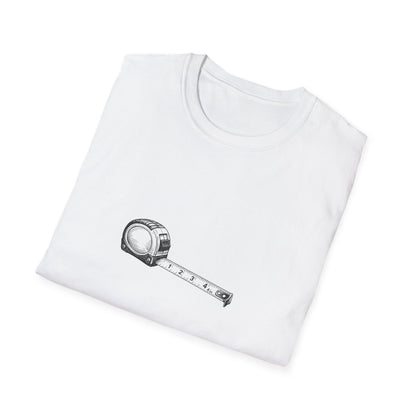 Tape measure, Unisex Casual Tee