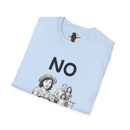 No, I can't take a picture for you, Unisex Casual Tee