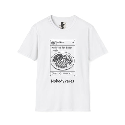 Social media, Unisex Casual Tee