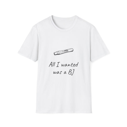 BJ, Unisex Casual Tee