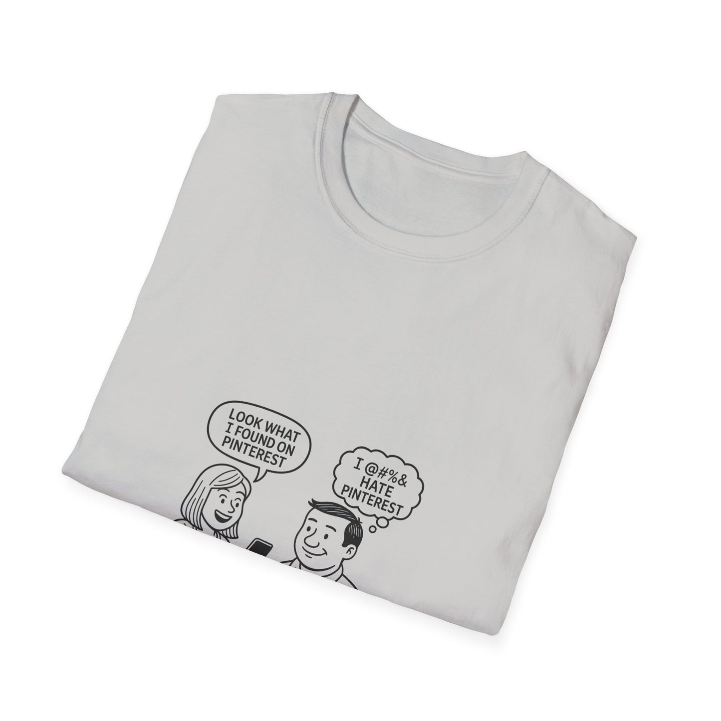 Pinterest, Unisex Casual Tee