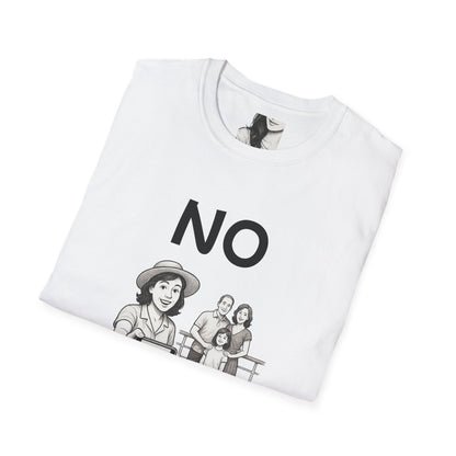 No, I can't take a picture for you, Unisex Casual Tee