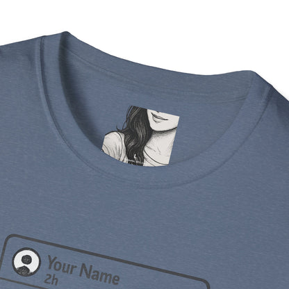 Social media, Unisex Casual Tee