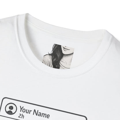 Social media, Unisex Casual Tee