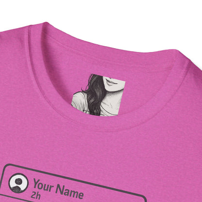 Social media, Unisex Casual Tee